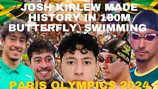 Jamaican Swimmer Josh Kirlew Makes Olympic History in 100m Butterfly After 40 Years