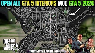 How to Install Open All Interiors Mod in GTA 5 | Enable All Interiors Tutorial 2024