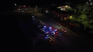 Menifee Police Felony Stop 110923 - Drone, with some clueless driver bonus