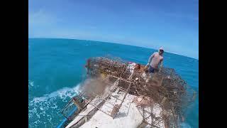 . mais um dia de trabalho na pesca artesanal da lagosta  mais um dia que Deus nos abençoe