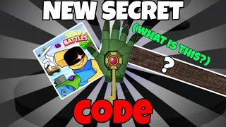 SLAP BATTLES NEW SECRET CODE (President room) | Slap Battles Roblox!