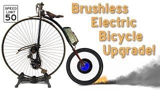 Brushless Electric Bike Kit iMortor - Teardown + High Power Mod