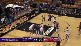 #25 Ricky Madison High Point Basketball Highlight  Video #1 2018-19 season