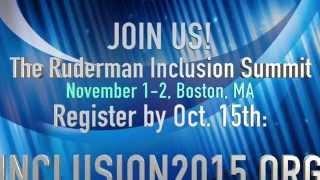 Why I'm In? The Ruderman Inclusion Summit