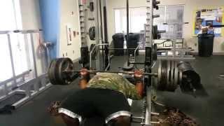 Robert Wilkerson 645 Dead bench Press