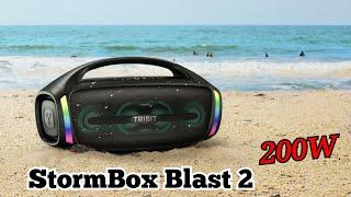 Tribit StormBox Blast 2 | 200W Portable Bluetooth Speaker Overview