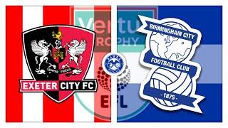 LIVE: Exeter City vs. Birmingham City (EFL Trophy) | Blues Focus Watchalong