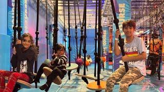 Fun times at the Trampoline Park | Day 2 in Orlando | Sehrish & Luqman Vlogs!