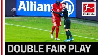 Great Fair Play Gesture - David Alaba & Maximilian Arnold React to Javi Martinez Injury