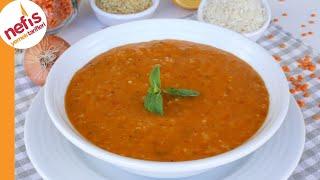 Turkish Ezogelin Soup Recipe | How to Make Turkish Ezogelin Soup With Red Lentils, Bulgur and Rice