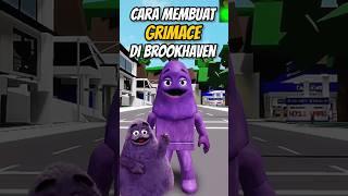 Cara membuat GRIMACE di brookhaven #shorts