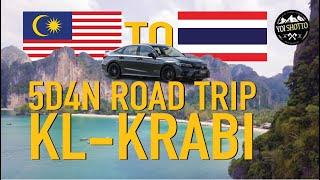 Road Trip dari Kuala Lumpur Malaysia ke Krabi Thailand melalui Bukit Kayu Hitam | Honda Civic FE RS