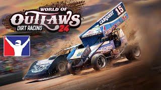 PLAYING IRacing's NEW World Of Outlaws: Dirt Racing 24