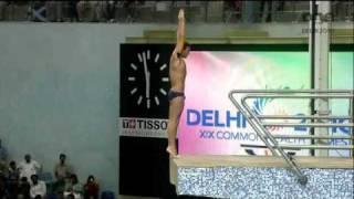 Tom Daley - Dive 3 The Perfect Dive - Commonwealth Games Delhi 2010