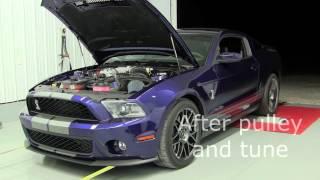 Terry Wheatley's Shelby GT500 on the dyno!