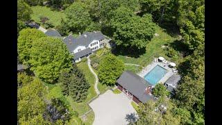 A Private Retreat - Farmhouse, Party Barn, Pool and Campsite on 5 Acres in New Canaan, Connecticut