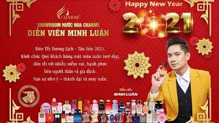 Diễn viên Minh Luân Livestream khai trương showroom nước hoa charme tại thành phố Mỹ tho