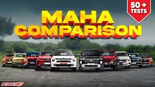 Tata Curvv vs Seltos vs Creta vs Kushaq vs Vitara vs Thar Roxx vs Basalt - MAHACOMPARO!