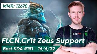 CR1T ZEUS SOFT SUPPORT 4 POS 7.37d | Dota 2 Pro Gameplay