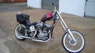 Harley Davidson Shovelhead Generator shovel Chopper. Fenland Choppers