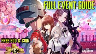 How to Win PUBG Romantic Dinner Game Event - 500 G-coin & More