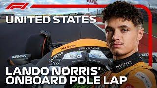 Lando Norris’ Pole Lap | 2024 United States Grand Prix | Pirelli