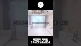 제물포역 역세권 층에 우리집만 있는 단독세대 신축