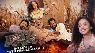 Team RRR Interview With Pearle Maaney | S. S. Rajamouli | Jr. NTR | Ram Charan