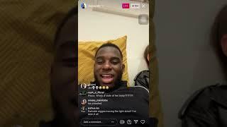 Moses LDN on live with his ex 