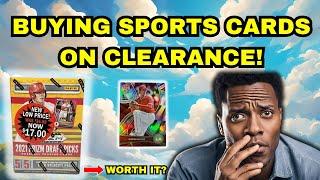 Can You Profit Opening Sports Cards on Clearance?