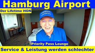 Hamburg Airport Lounge Alptraum (Priority Pass) Der Lifetime HON #prioritypass #hamburgairport