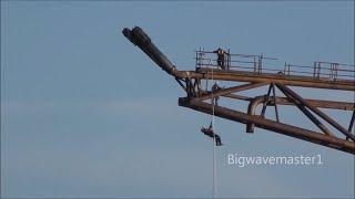 A Head for Heights - North Sea Abseilers. The Unseen Side of the North Sea Oil Industry.