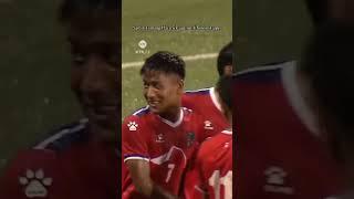 Samir Tamang scored a beautiful Hattrick vs Chinese Taipei