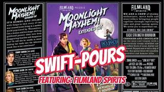 Swift-Pours Reviews FILMLAND SPIRITS!!!!! Moonlight Mayhem!!!!! Sci-Fi for this WHISKEY guy!!!