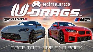 U-DRAGS RACE: BMW M2 vs. Nissan Z Nismo | Quarter Mile, Handling & More