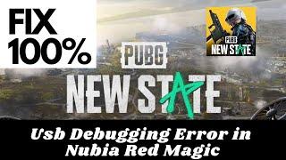 Pubg new State - How to Fix Usb Debugging Error in Red Magic 6s Pro ( 2023 )