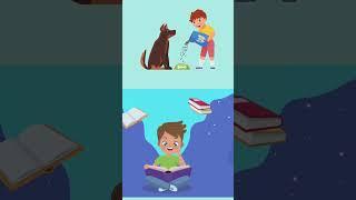 Morning Story for Kids  | No Screen & Fun with Sun & Boy! #Shorts | Kids Start a Smarter morning!