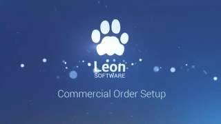 Commercial Order Setup