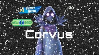 New Corvus Skin Gameplay In Fortnite