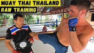 Muay Thai FUNDAMENTALS in Thailand (Raw Training) | SE03E57