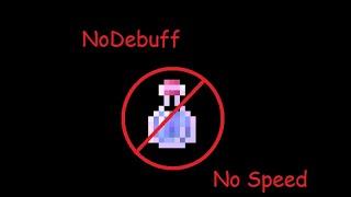 Minecraft Hypixel NoDebuff PvP But I Can't Use Speed Potions