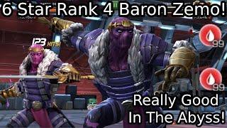 6 Star Rank 4 Baron Zemo In Abyss Of Legends! | Marvel Contest Of Champions