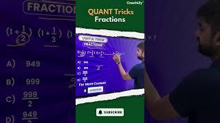 Maths | Maths Tricks | CAT 2024 | Quant Tricks | Fractions | CAT Preparation | Quantitative Aptitude