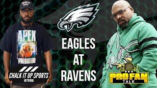 EAGLES at RAVENS PRE GAME SHOW | Tone & Coach Markus