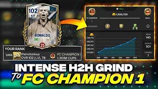 Intense H2H GRIND to FC CHAMPION 1 in FC Mobile!! 