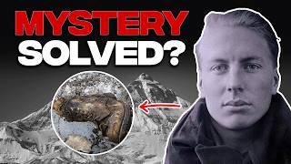 Mount Everest's BIGGEST Mystery SOLVED? Sandy Irvine Finally FOUND!