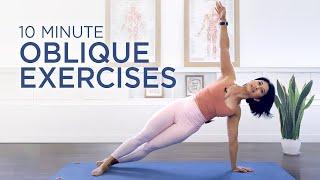 10 min Oblique Workout | Pilates Side Abs at home