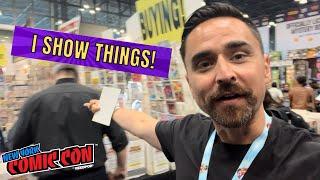 NYCC Day 3 & 4 Recap Vlog! Comic Collector talks Foil, Vendors & Seats While Showing You Nothing.