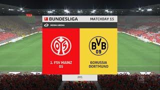 FSV Mainz 05 vs Borussia Dortmund | Bundesliga 25th January 2023 Full Match FIFA 23 | PS5™ [4K HDR]