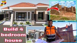 Cost of building this beautiful 4 bedroom house in Uganda 2024